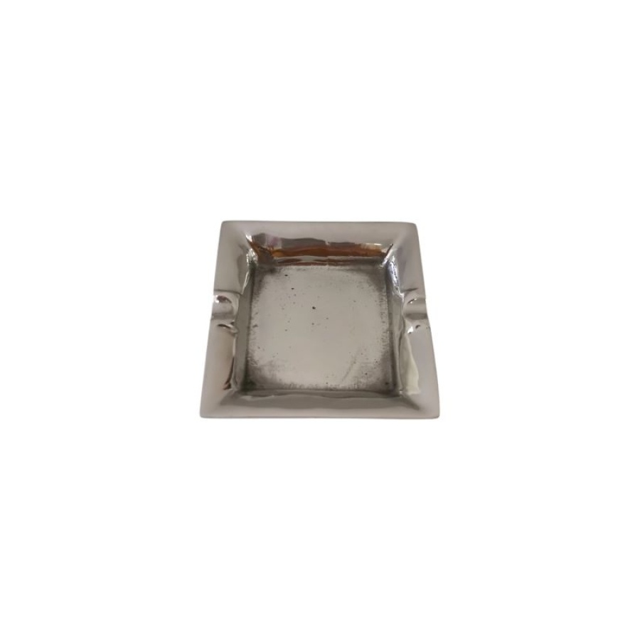 Σταχτοδοχείο τετράγωνο αλουμίνιο - Image 1