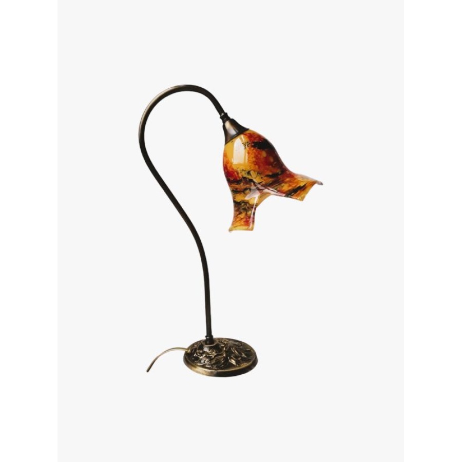 Πορτατίφ μπρούτζινο με φυσητό γυαλί - Image 1