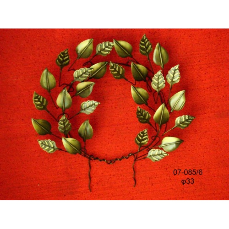 Στεφάνι με φύλλα φίκου Νο2 - Image 1