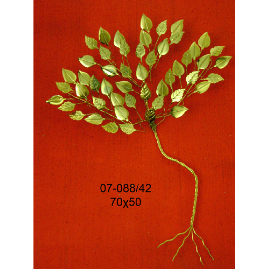 Κλαδί με φύλλα μπερδεμένο τετραπλό - Image 1