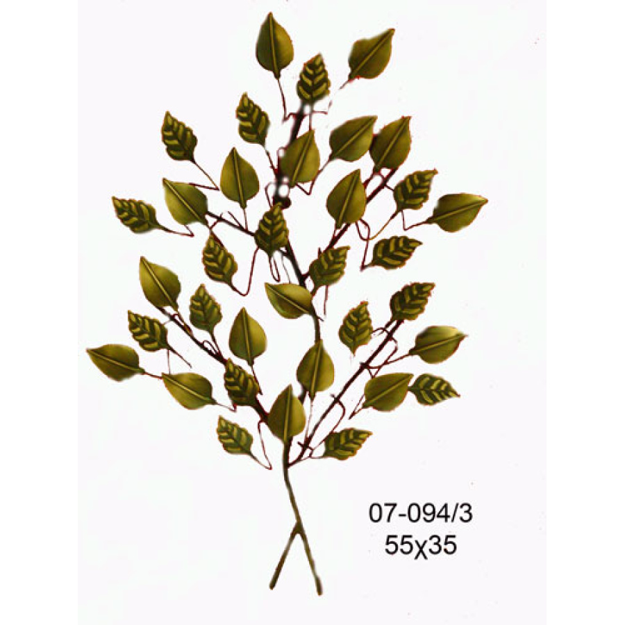 Κλαδί με φύλλα μπερδεμένο μικρό - Image 1