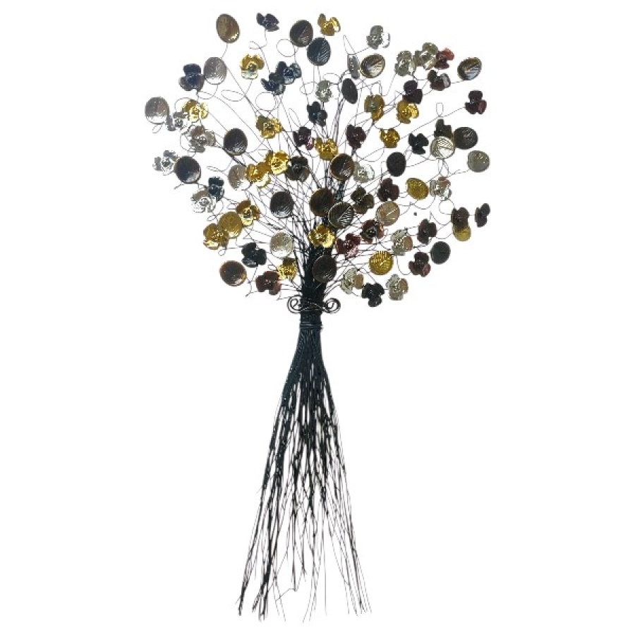 Μπουκέτο τριαντάφυλλα μπρούτζινο - Image 1