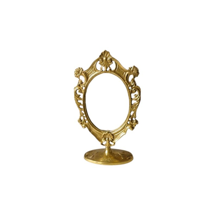 Καθρέφτης μπρούτζινος επιτραπέζιος - Image 2