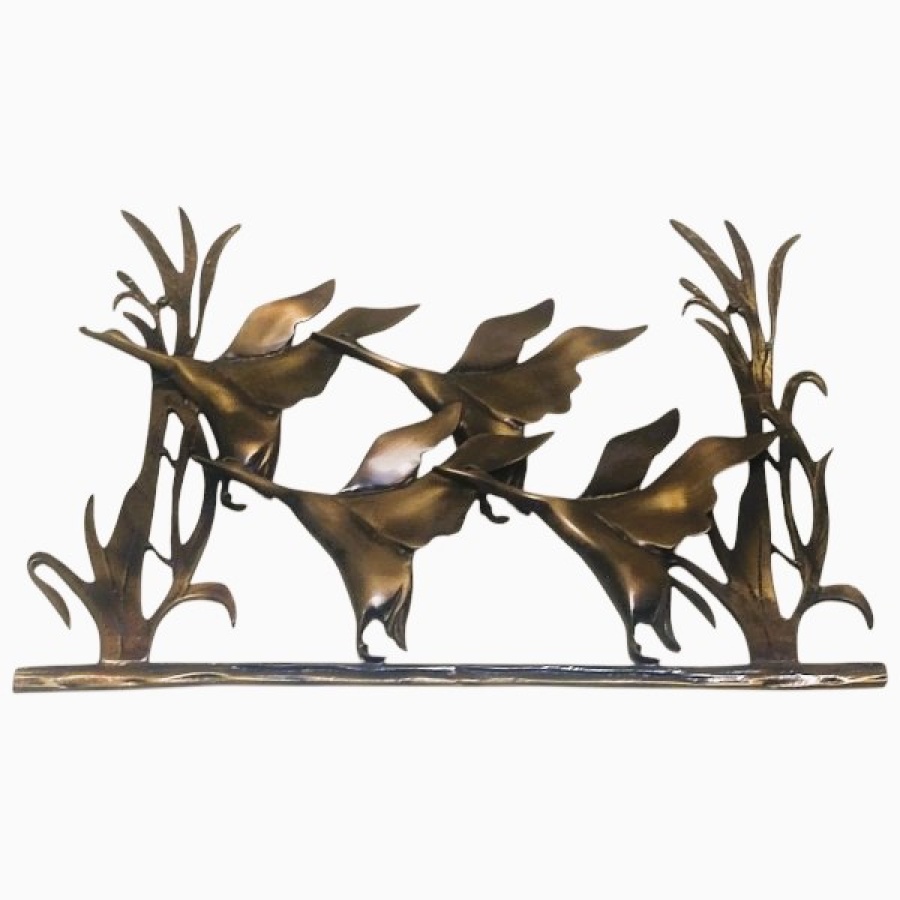 Πάπιες μεγάλες σύνθεση μπρούτζινη - Image 1