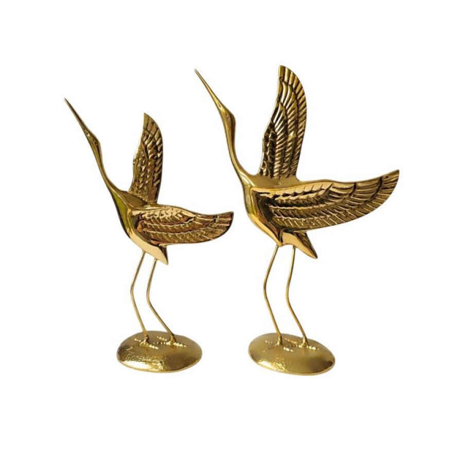 Φλαμίνγκο μπρούτζινο σετ 2 τμχ. - Image 2