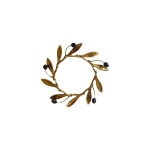 Στεφάνι ελιάς μπρούτζινο μικρό - Image 2