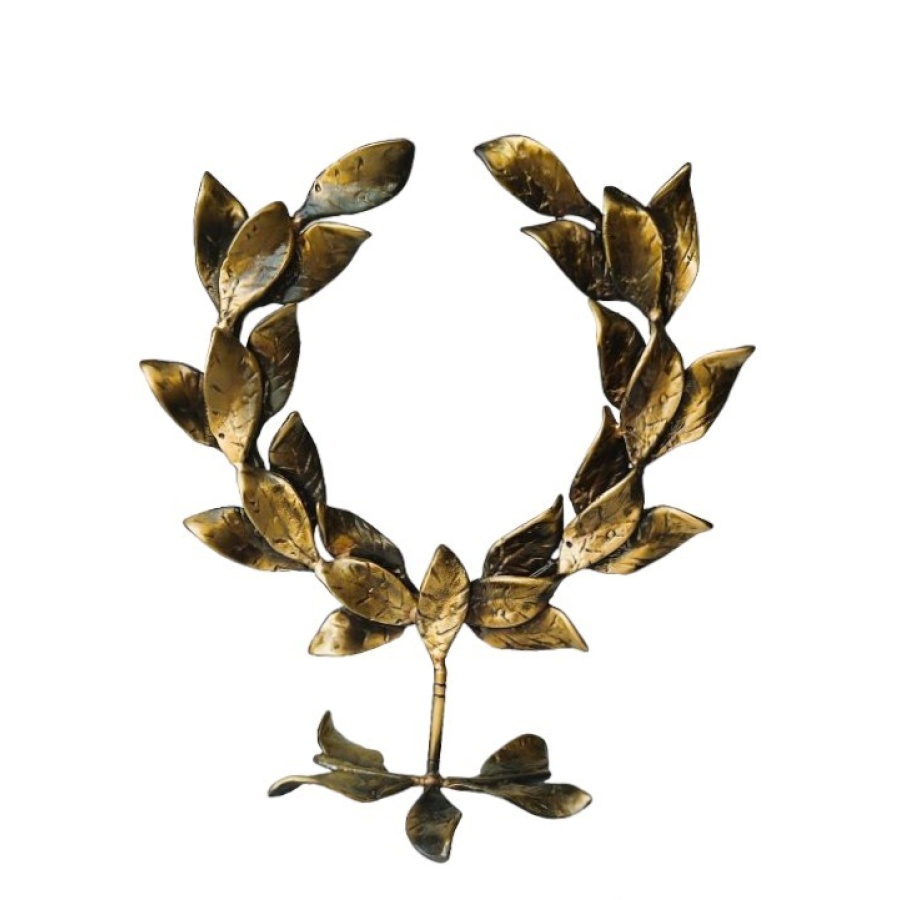 Στεφάνι δάφνης μπρούτζινο - Image 1