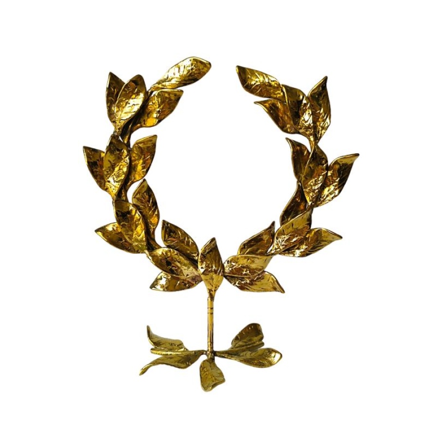 Στεφάνι δάφνης μπρούτζινο - Image 2