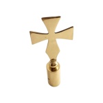 Σταυρός σημαίας μπρούτζινος - Image 2