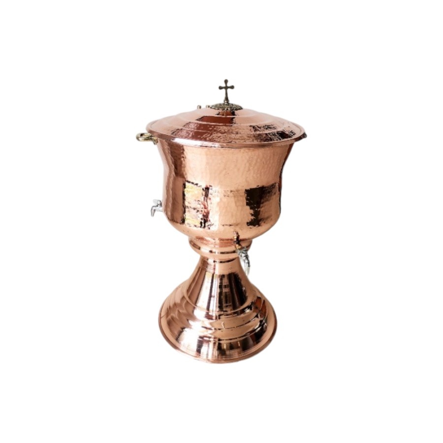 Κολυμπήθρα αγιασμού χάλκινη - Image 1