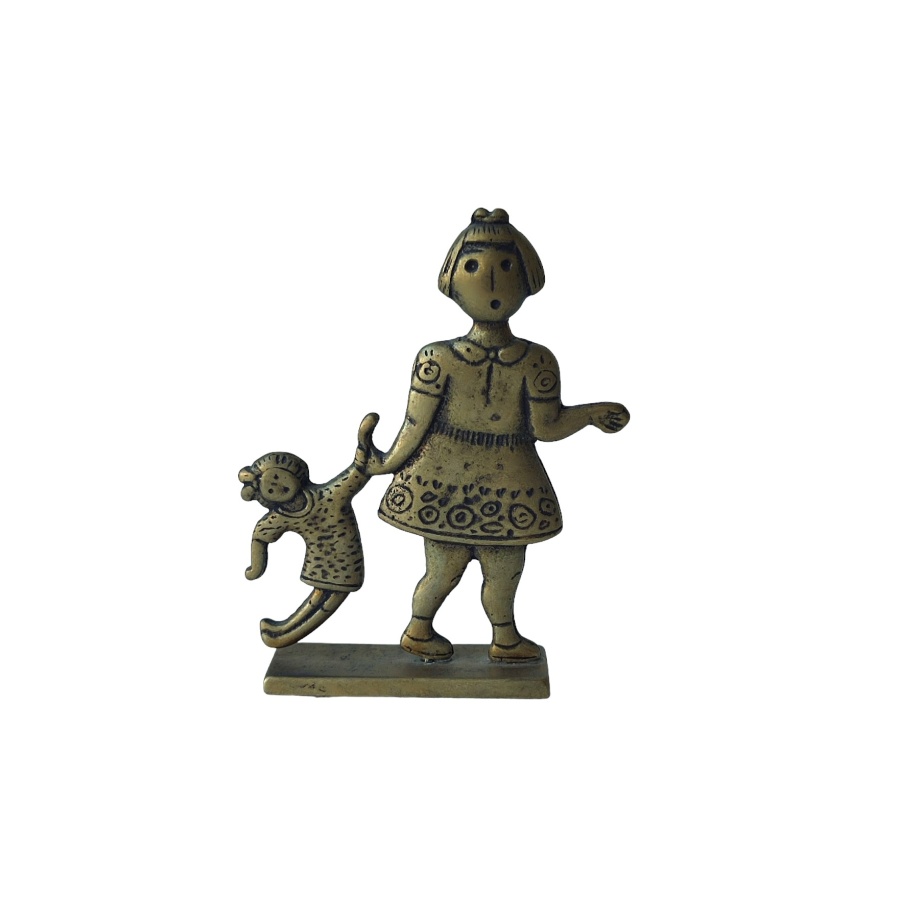 Κοριτσάκι μπρούτζινο - Image 1