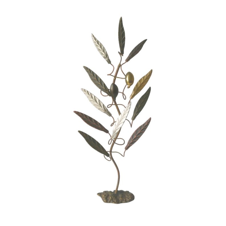 Κλαδί ελιάς μεγάλο μπρούτζινο - Image 1