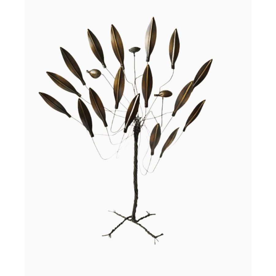 Δέντρο ελιάς  μεσαίο σιδερένιο επιμεταλλωμένο - Image 1