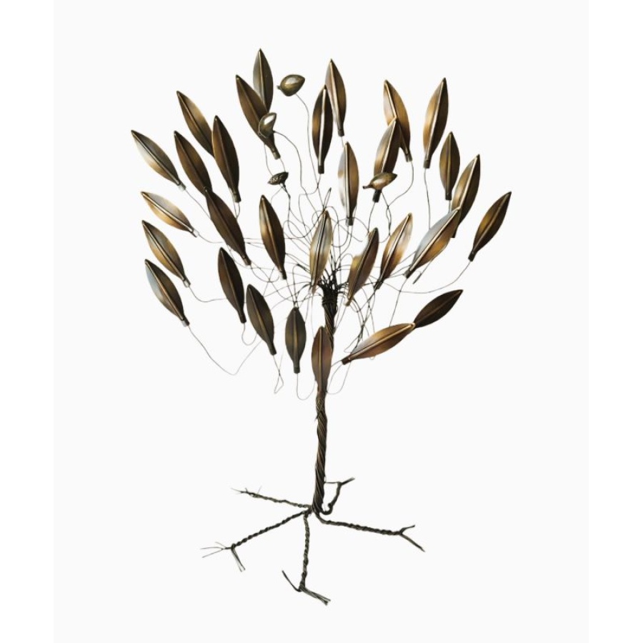 Δέντρο ελιάς μεγάλο σιδερένιο επιμεταλλωμένο - Image 1