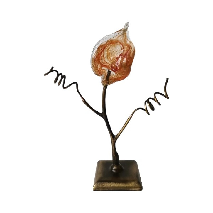 Κλαδί μπρούτζινο με φυσητό γυαλί - Image 1