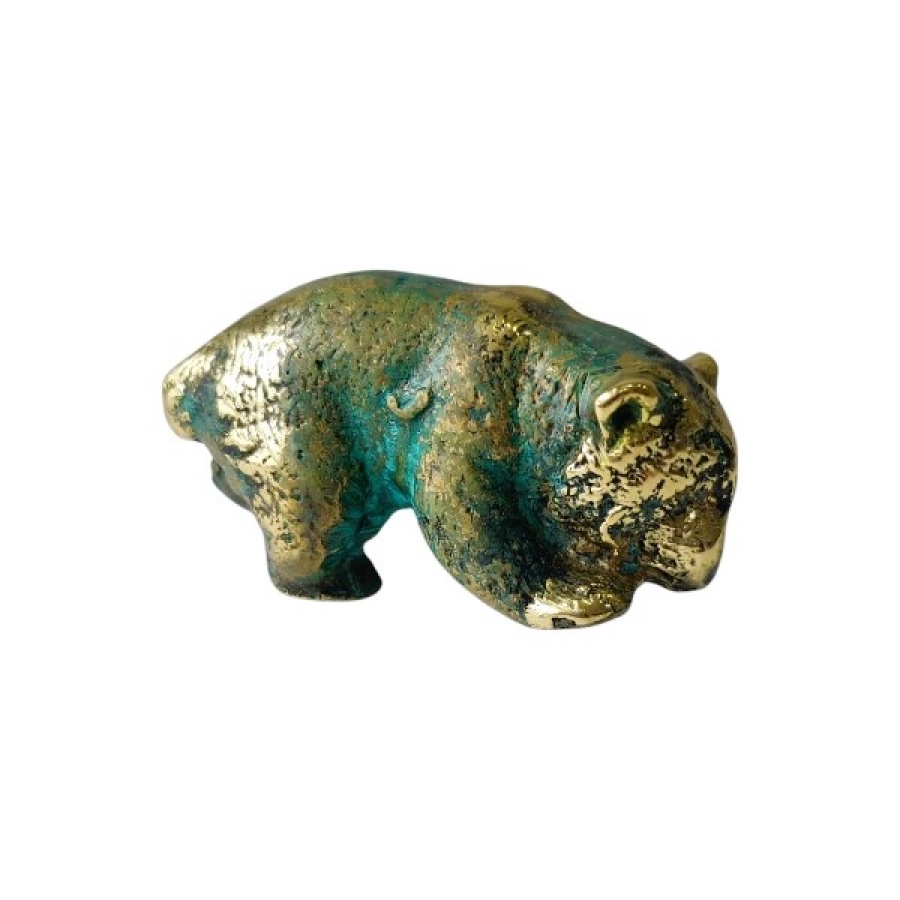 Αρκούδα μικρή μπρούτζινη - Image 1