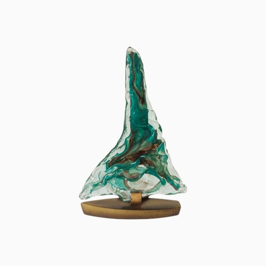 Καράβι επιτραπέζιο φυσητό γυαλί - Image 1