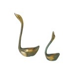 Πάπια μικρή μπρούτζινη - Image 2