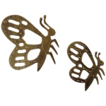 Πεταλούδα μικρή μπρούτζινη - Image 2