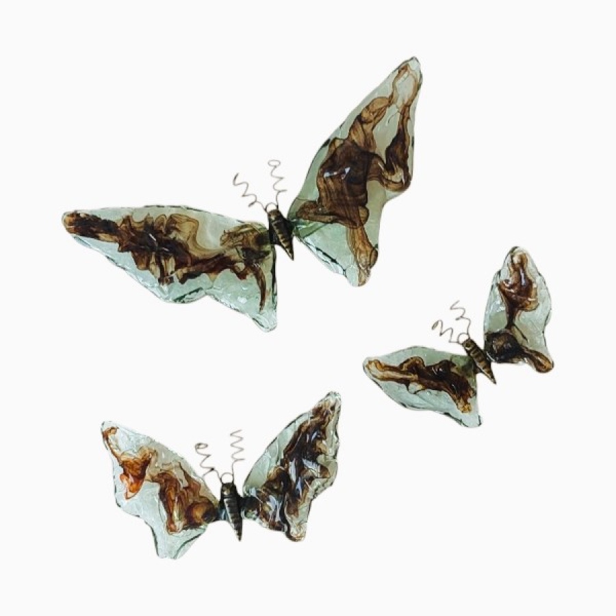 Πεταλούδες σετ φυσητό γυαλί - Image 1