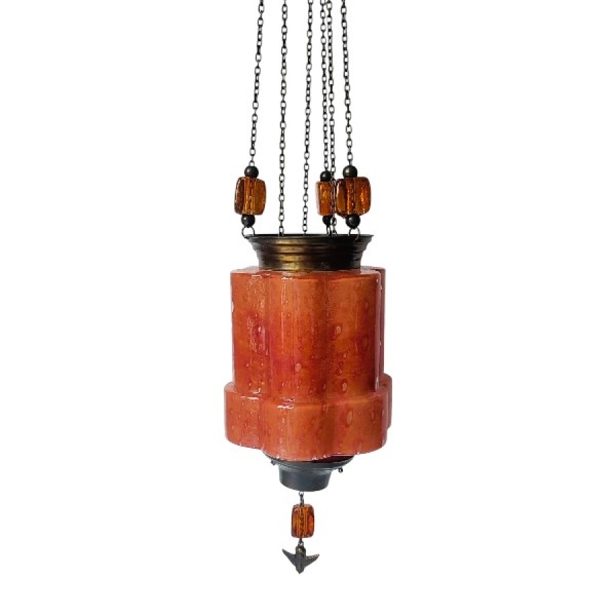 Καντήλι φυσητό γυαλί κρεμαστό συρόμενο - Image 1